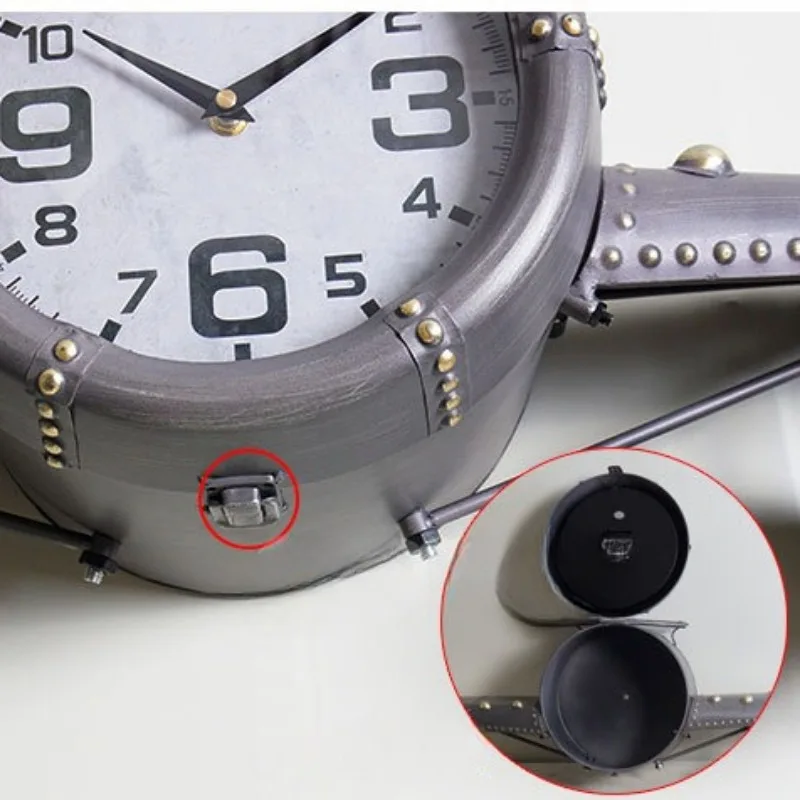 Living Room Silent Wall Clocks - Luxury Lifestyle Living recension och pris