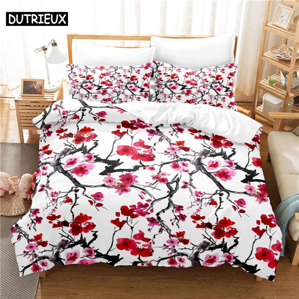 Floral Bedding Set Duvet Cover - Linen Duvet Cover recension och pris