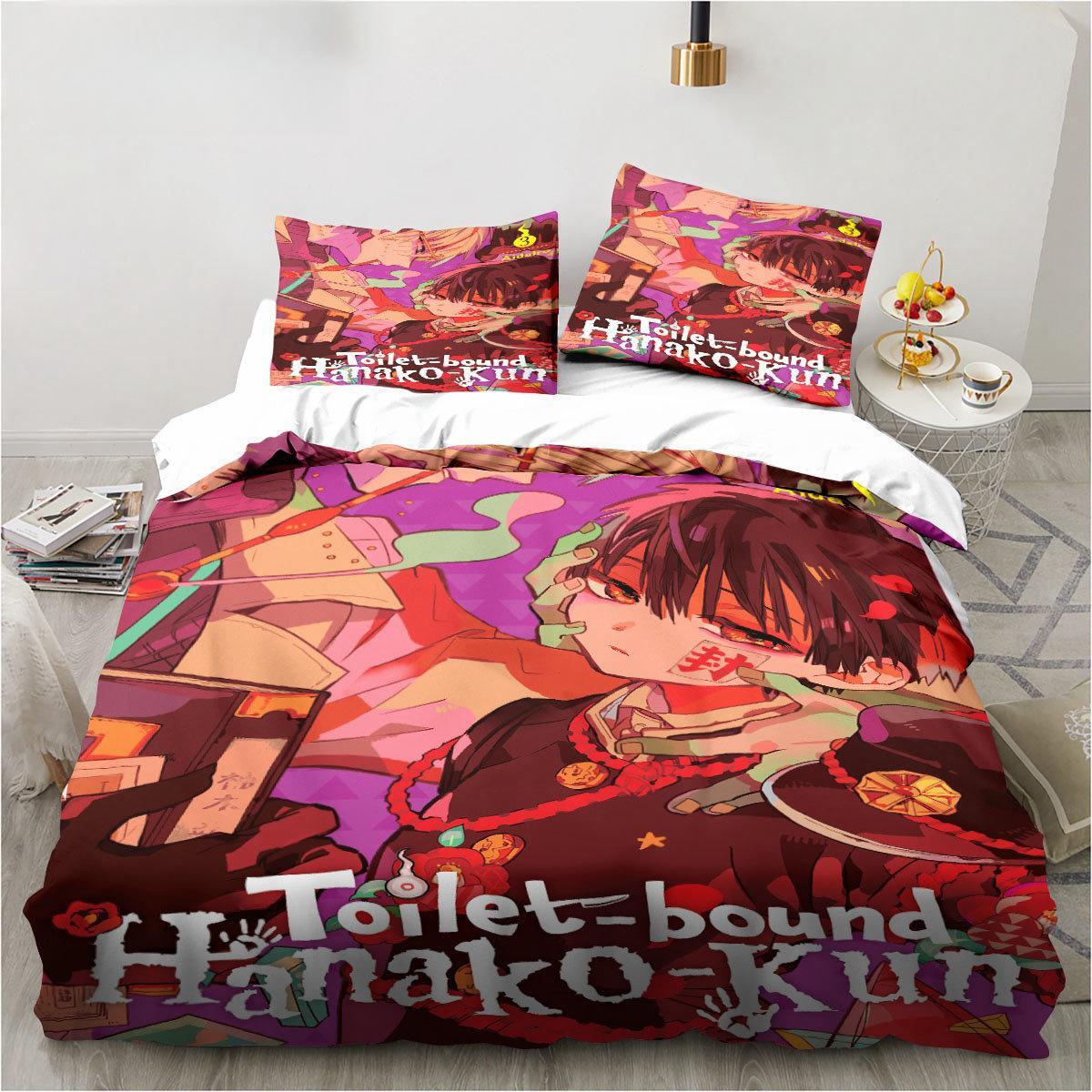Anime Toilet-Bound Hanako-kun  - Linen Duvet Cover recension och pris