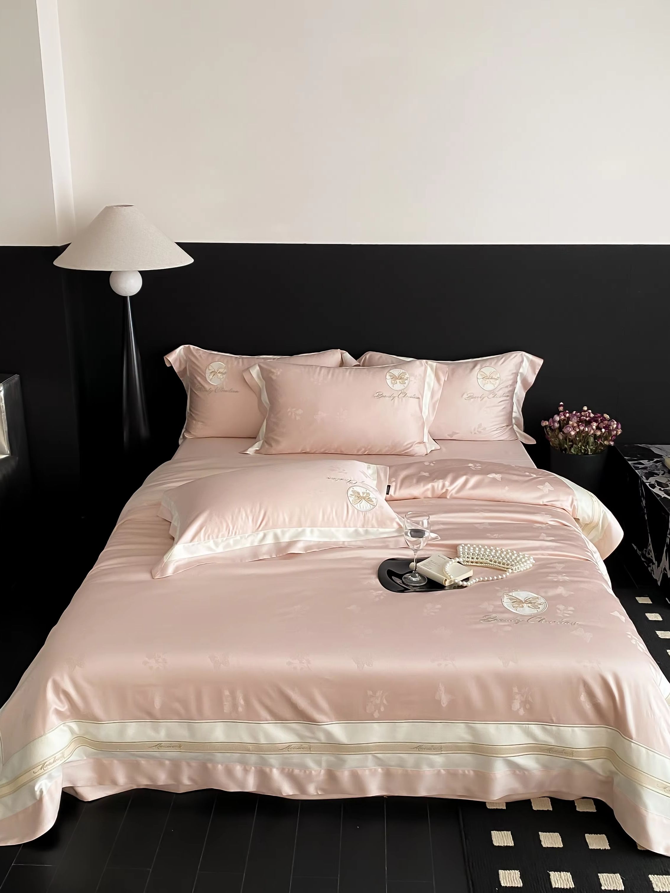 French Pastoral Floral Bedding - Linen Duvet Cover recension och pris